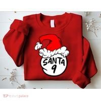 Matching Family Group Santa Hat 9 Sweatshirt thumb 2