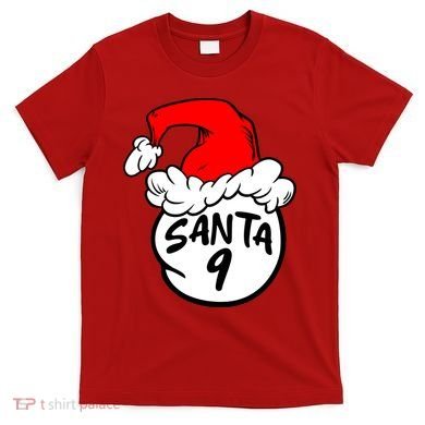 Matching Family Group Santa Hat 9 T-Shirt