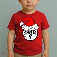 Matching Family Group Santa Hat 9 Toddler T-Shirt thumb 2