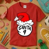 Matching Family Group Santa Hat 9 Kids T-Shirt thumb 3