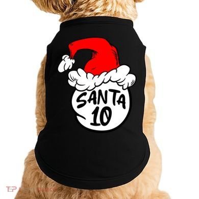 Matching Family Group Santa Hat 10 Doggie Tank