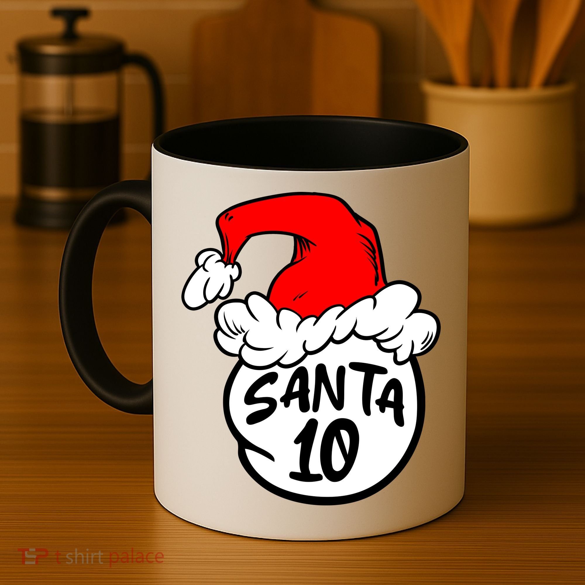 Matching Family Group Santa Hat 10 Coffee Mug