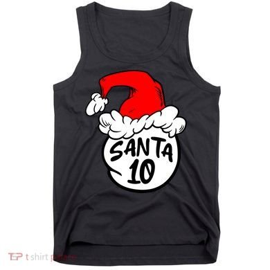 Matching Family Group Santa Hat 10 Tank Top
