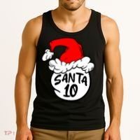 Matching Family Group Santa Hat 10 Tank Top thumb 3