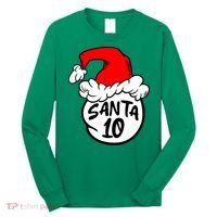 Matching Family Group Santa Hat 10 Long Sleeve Shirt thumb 0