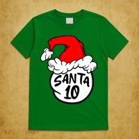 Matching Family Group Santa Hat 10 T-Shirt thumb 5
