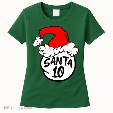 Matching Family Group Santa Hat 10 Women's T-Shirt