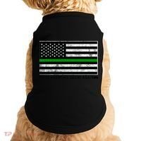 Make Farmers Great Again Tractor Us Flag Green Line Gift Doggie Tank thumb 0