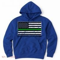 Make Farmers Great Again Tractor Us Flag Green Line Gift Hoodie thumb 0