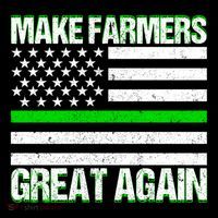 Make Farmers Great Again Usa Flag Thin Green Line Gift Coffee Mug thumb 5