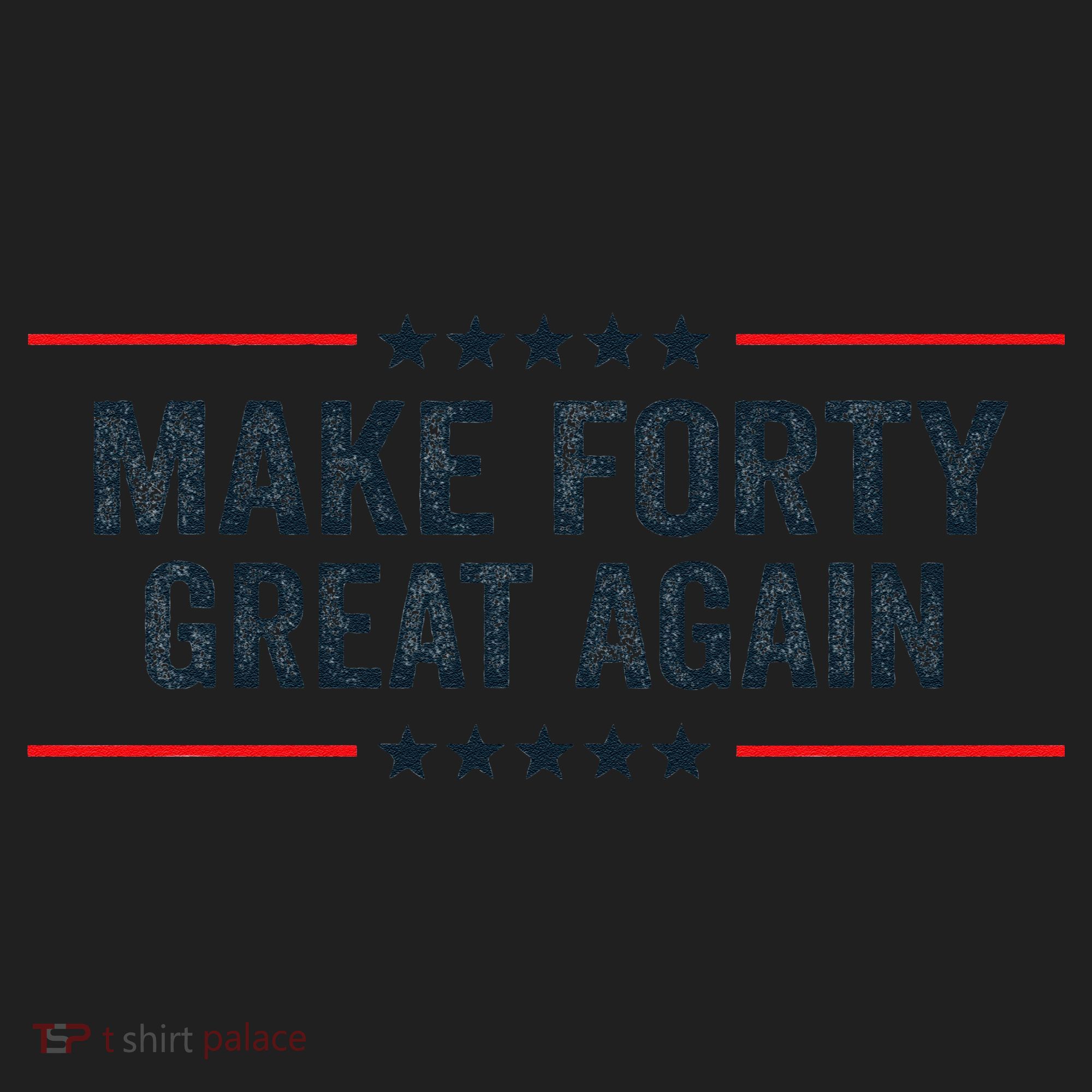 Make Forty Great Again Make 40 Great Again Beanie