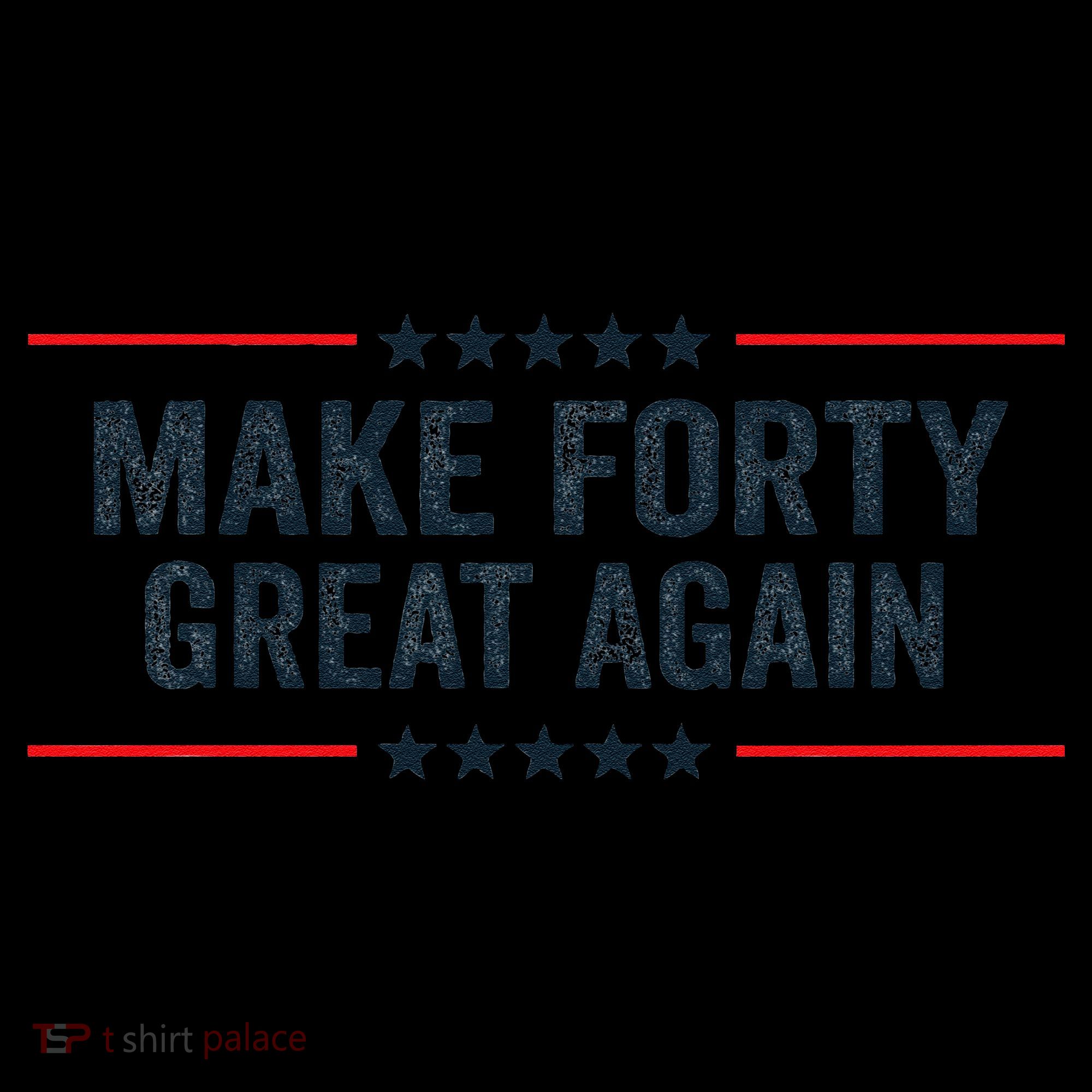 Make Forty Great Again Make 40 Great Again Visor