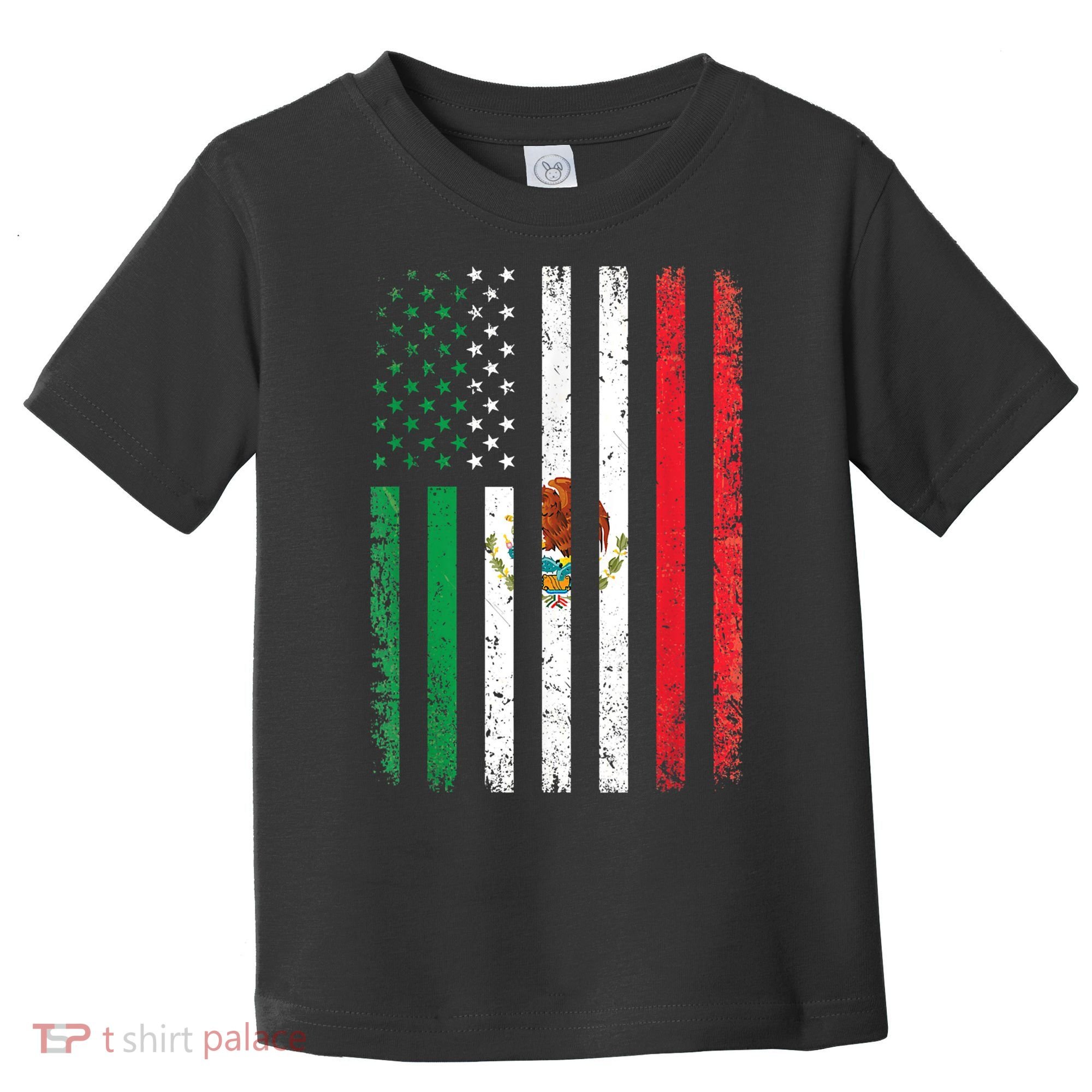 Mexico Flag Gift Usa American Mexican Independence Day Gift Toddler T-Shirt