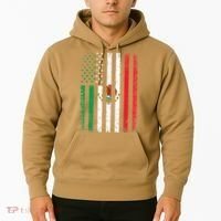 Mexico Flag Gift Usa American Mexican Independence Day Gift Hoodie thumb 2
