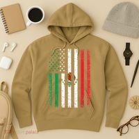 Mexico Flag Gift Usa American Mexican Independence Day Gift Hoodie thumb 3