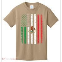 Mexico Flag Gift Usa American Mexican Independence Day Gift Kids T-Shirt thumb 0