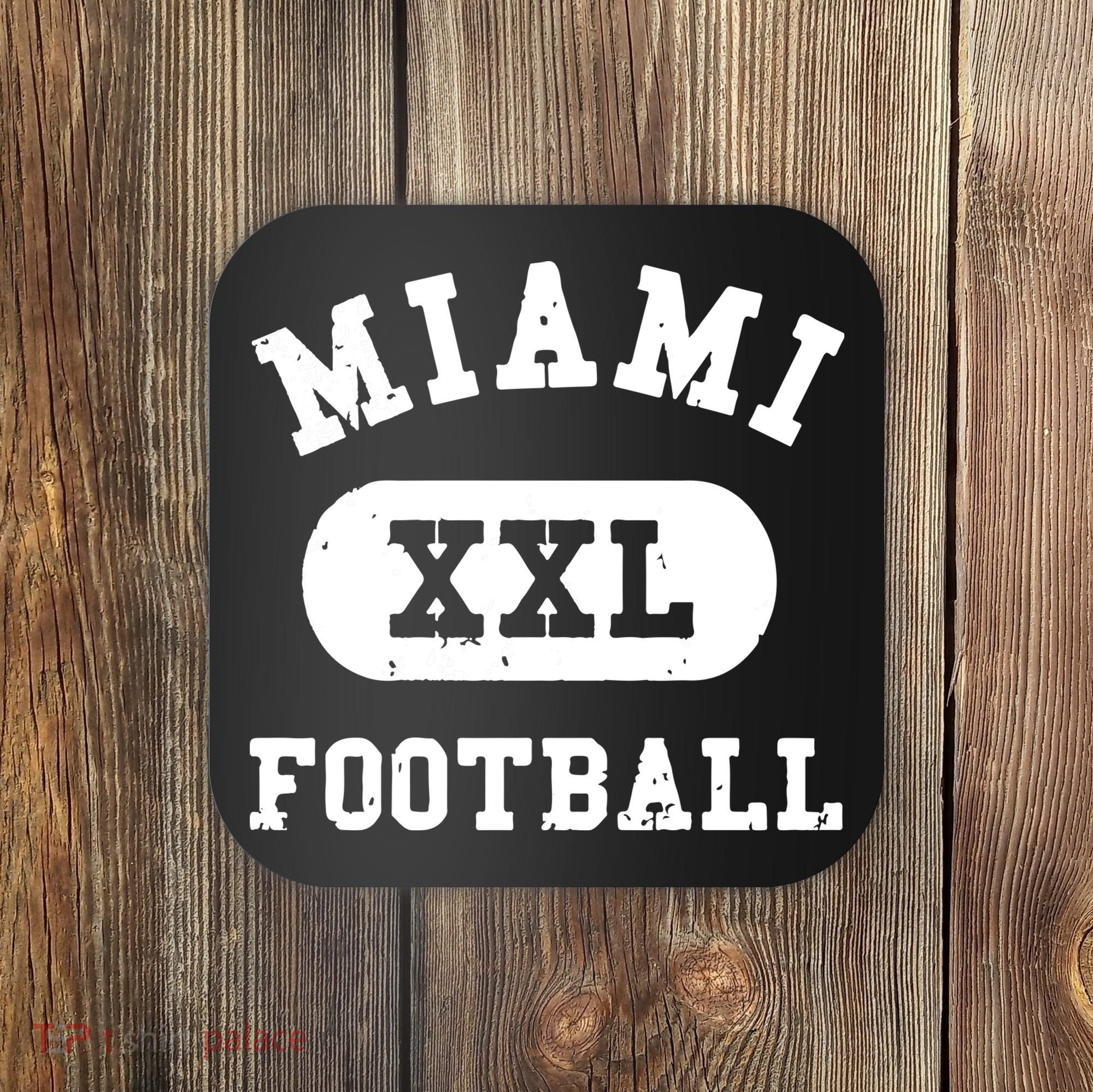 Miami Football Gift For Fan Sport Coaster
