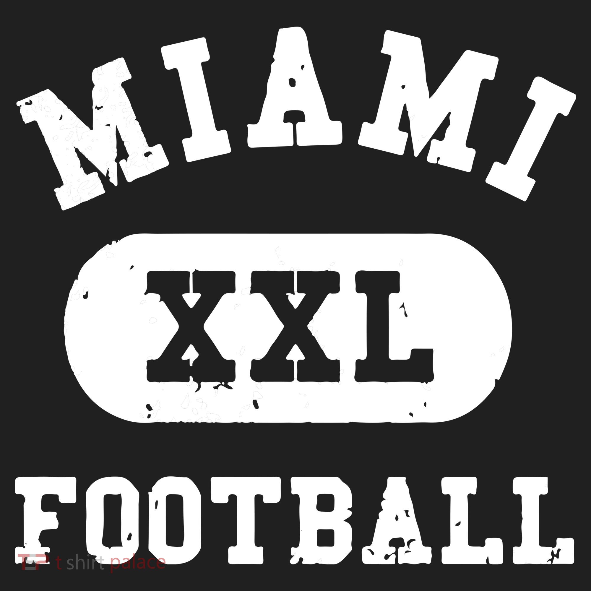 Miami Football Gift For Fan Sport Golf Towel