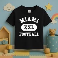 Miami Football Gift For Fan Sport Toddler T-Shirt thumb 3