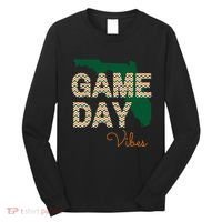 Miami Football Game Day Vibes Fall Tailgate Long Sleeve Shirt thumb 0