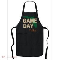 Miami Football Game Day Vibes Fall Tailgate Apron thumb 0