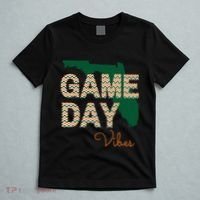 Miami Football Game Day Vibes Fall Tailgate T-Shirt thumb 5