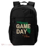Miami Football Game Day Vibes Fall Tailgate Backpack thumb 0
