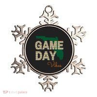 Miami Football Game Day Vibes Fall Tailgate Ornament thumb 0