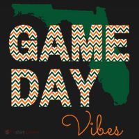 Miami Football Game Day Vibes Fall Tailgate Ornament thumb 1