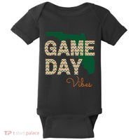 Miami Football Game Day Vibes Fall Tailgate Baby Bodysuit thumb 0