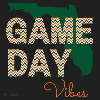 Miami Football Game Day Vibes Fall Tailgate Hat thumb 2
