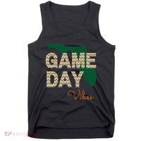 Miami Football Game Day Vibes Fall Tailgate Tank Top thumb 0