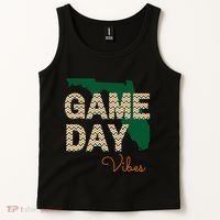 Miami Football Game Day Vibes Fall Tailgate Tank Top thumb 2