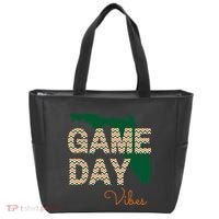 Miami Football Game Day Vibes Fall Tailgate Tote Bag thumb 0