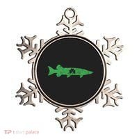 Musky Fishing Gift St Patrick's Day Irish Fisher Great Gift Ornament thumb 0
