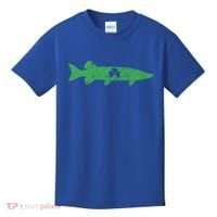 Musky Fishing Gift St Patrick's Day Irish Fisher Great Gift Kids T-Shirt thumb 0