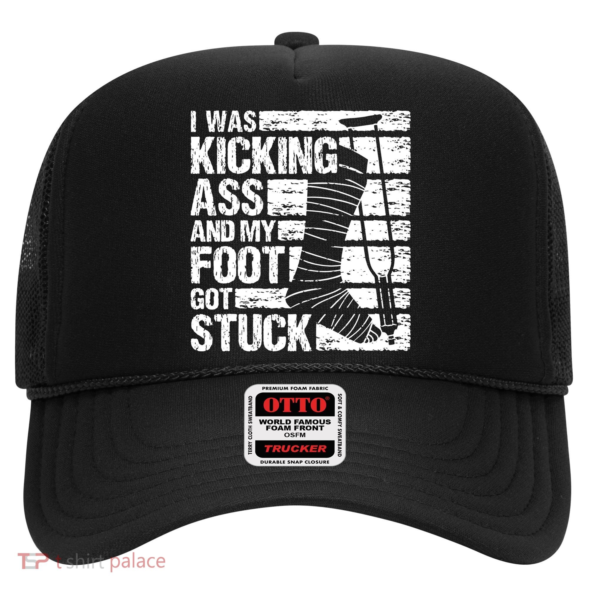 My Foot Got Stuck Broken Leg Cast Bone Injury Recovery Hat