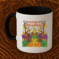 My First Halloween As Dad Coffee Mug thumb 2