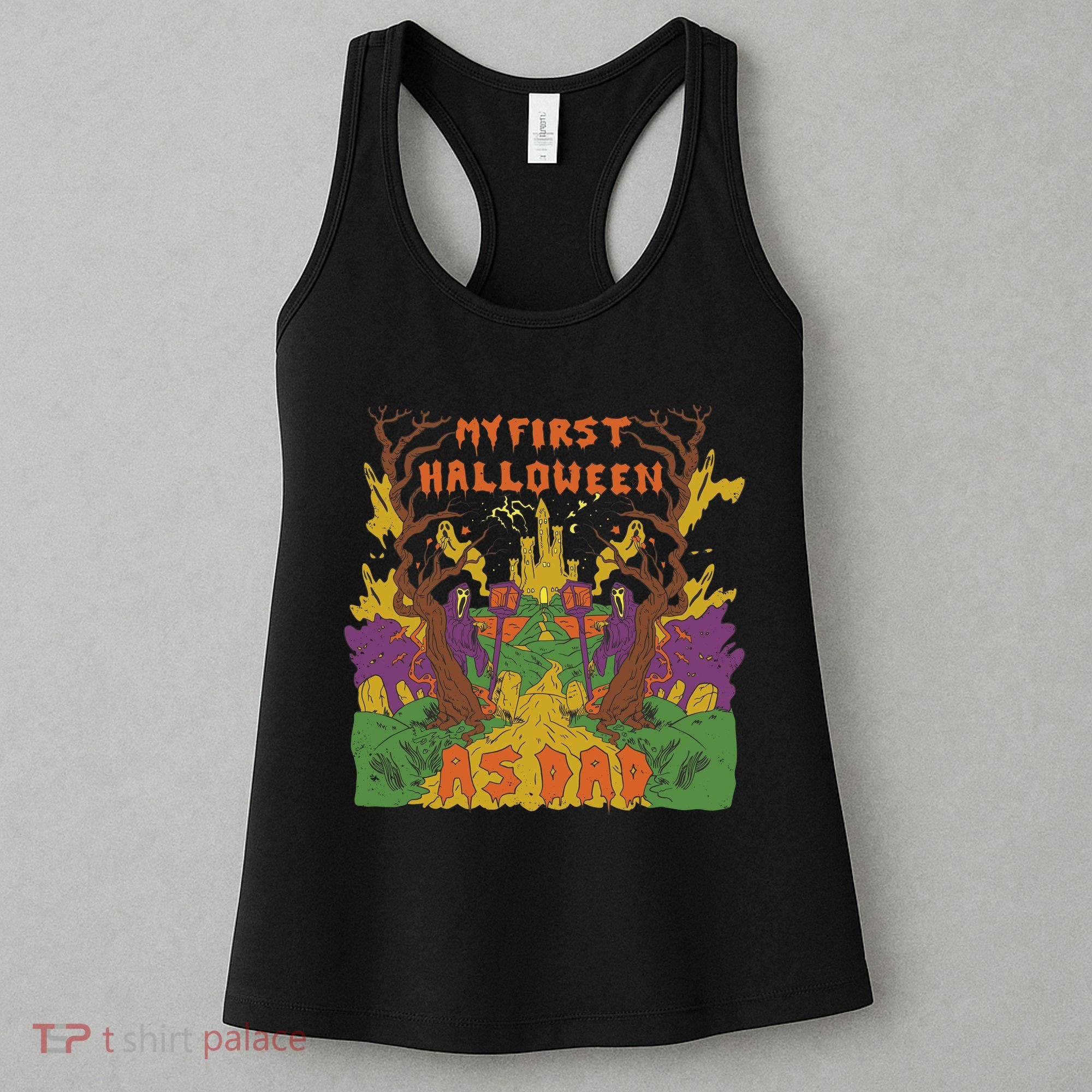 My First Halloween As Dad Women's Tank Top