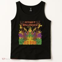 My First Halloween As Dad Tank Top thumb 2
