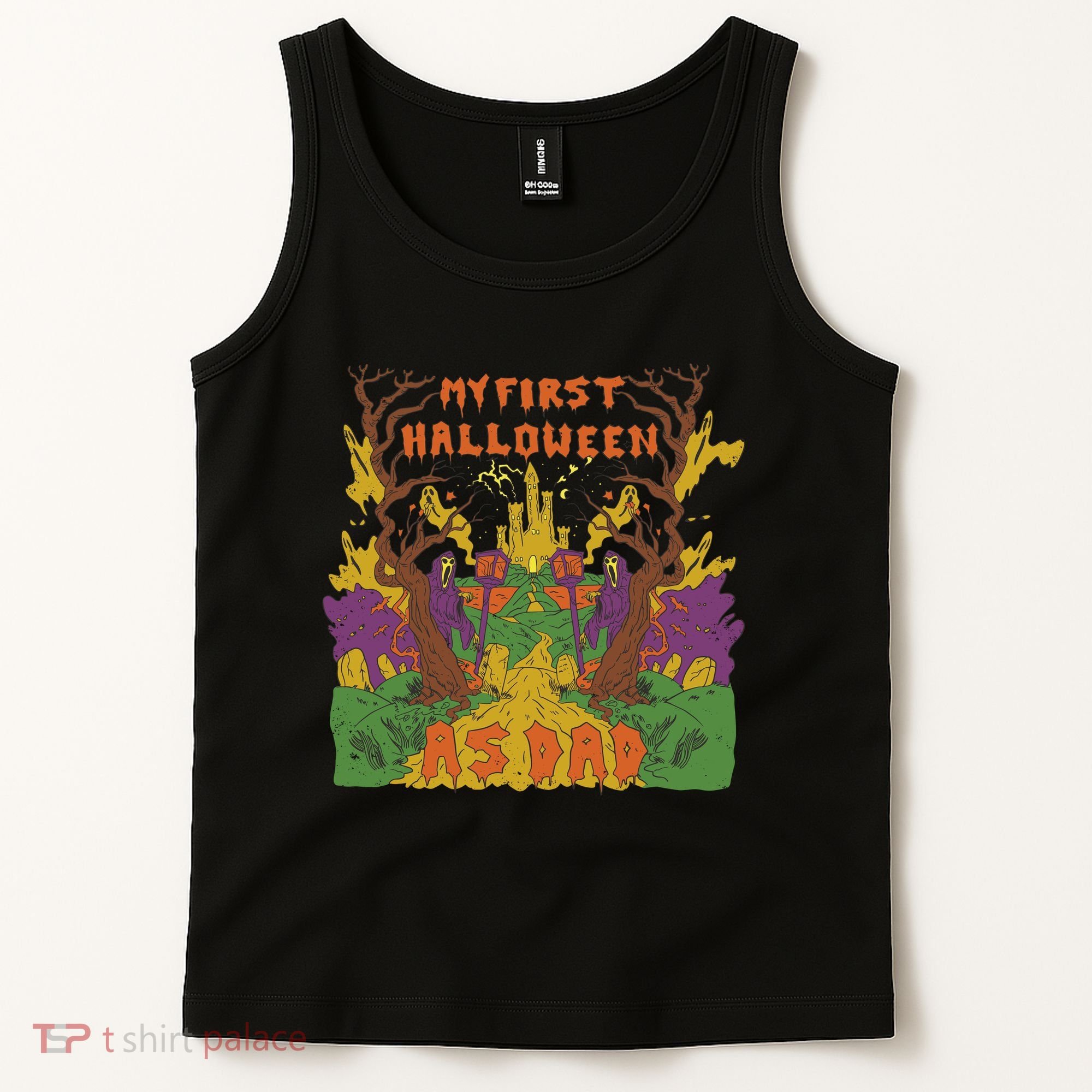 My First Halloween As Dad Tank Top