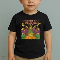 My First Halloween As Dad Toddler T-Shirt thumb 2