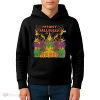 My First Halloween As Dad Kids Hoodie thumb 4