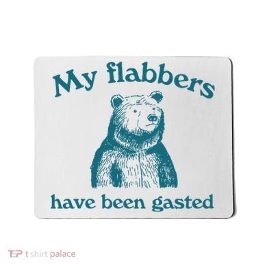 My Flabbers Have Been Gasted Mousepad