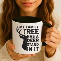 My Family Has A Deer Stand In It Coffee Mug thumb 3