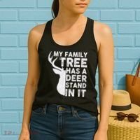 My Family Has A Deer Stand In It Women's Tank Top thumb 2