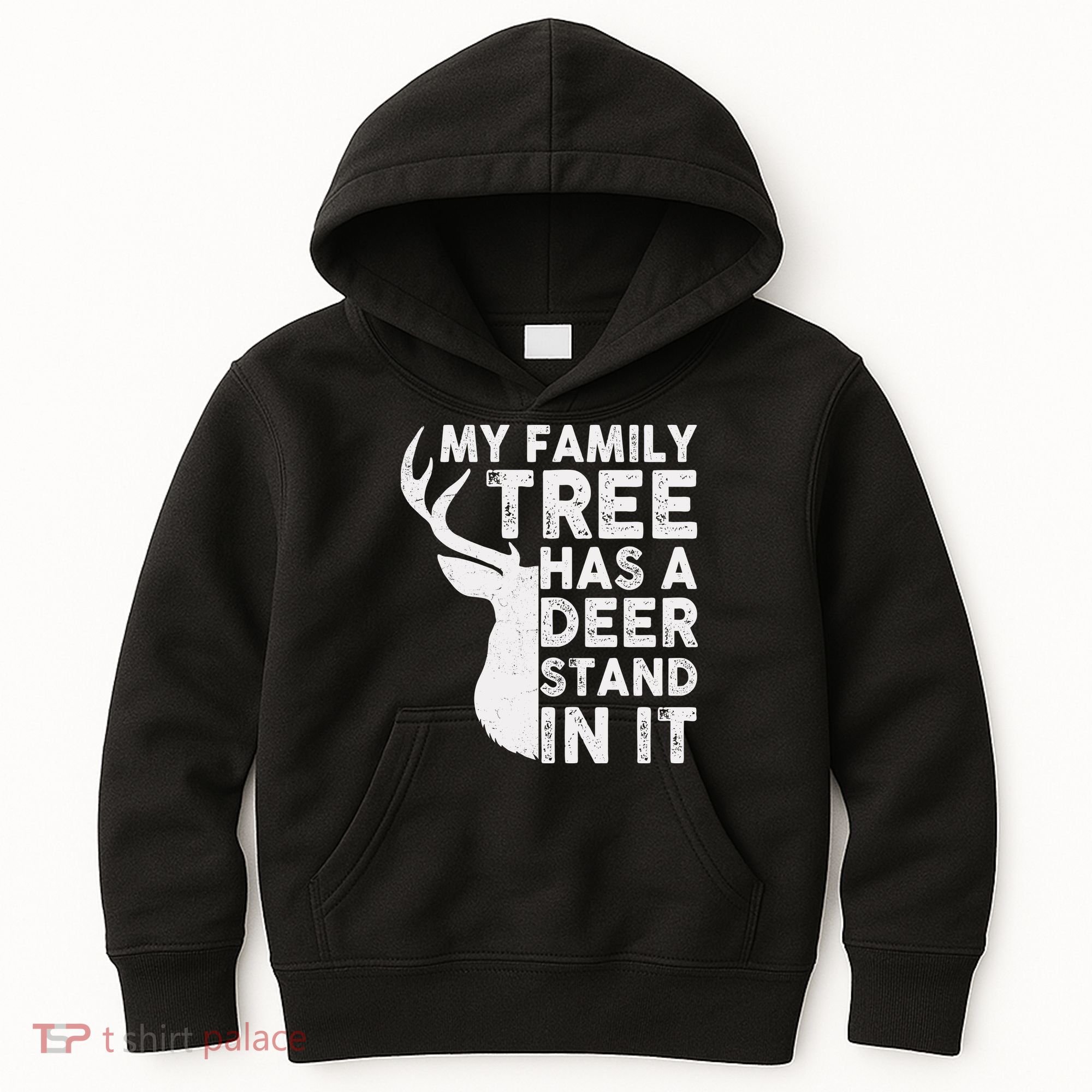 My Family Has A Deer Stand In It Kids Hoodie