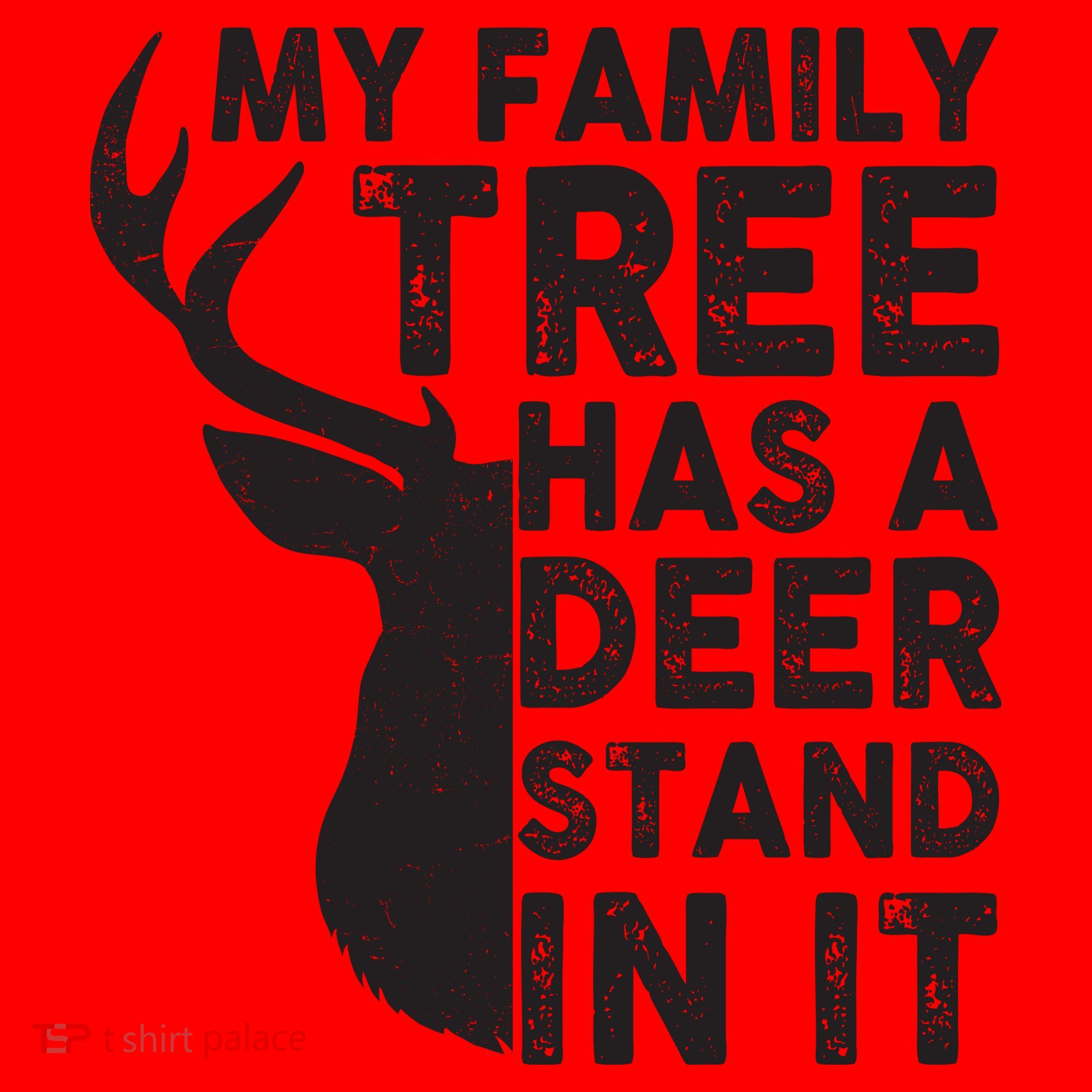 My Family Has A Deer Stand In It Santa Hat