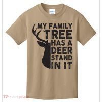 My Family Has A Deer Stand In It Kids T-Shirt thumb 0