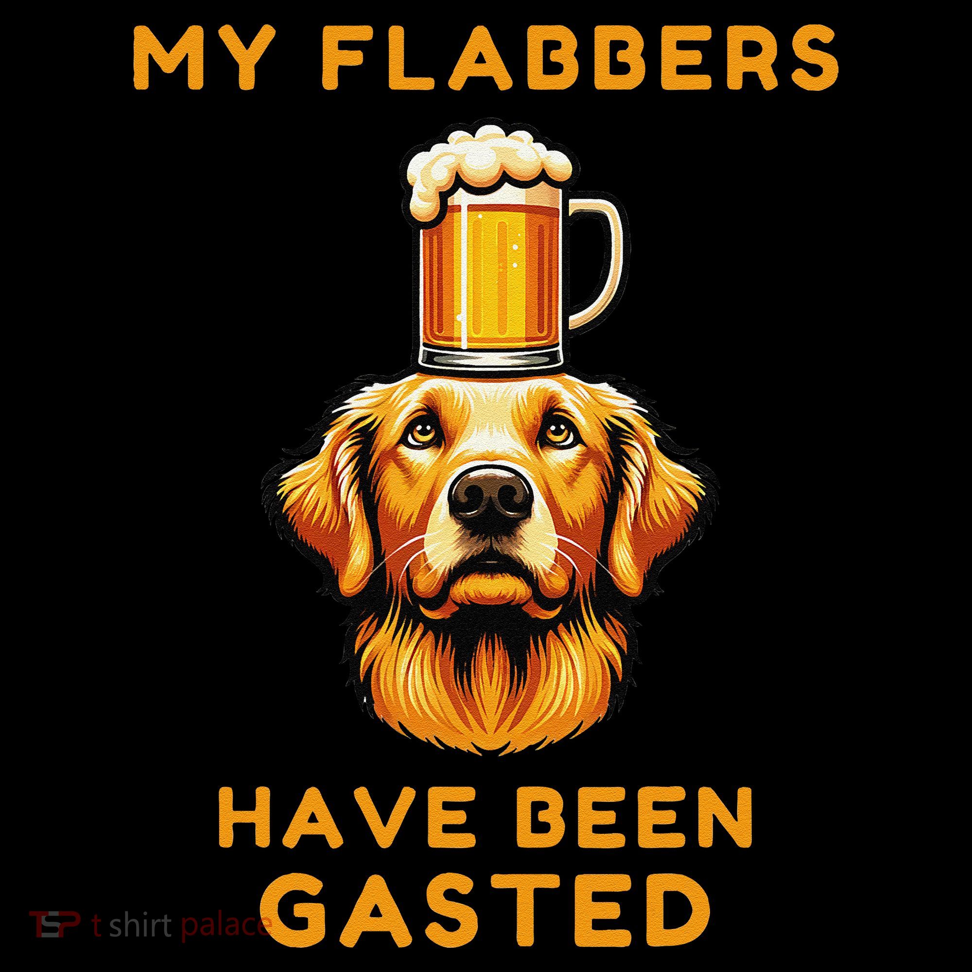 My Flabbers Have Been Gasted Distressed Retro Funny Dog Coffee Mug